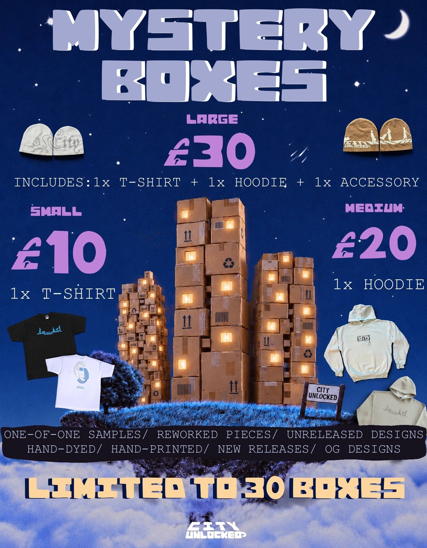 Mystery boxes