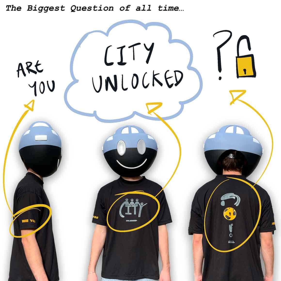 Are You T-Shirt – 100% Cotton Graphic Tee – City Unlocked
