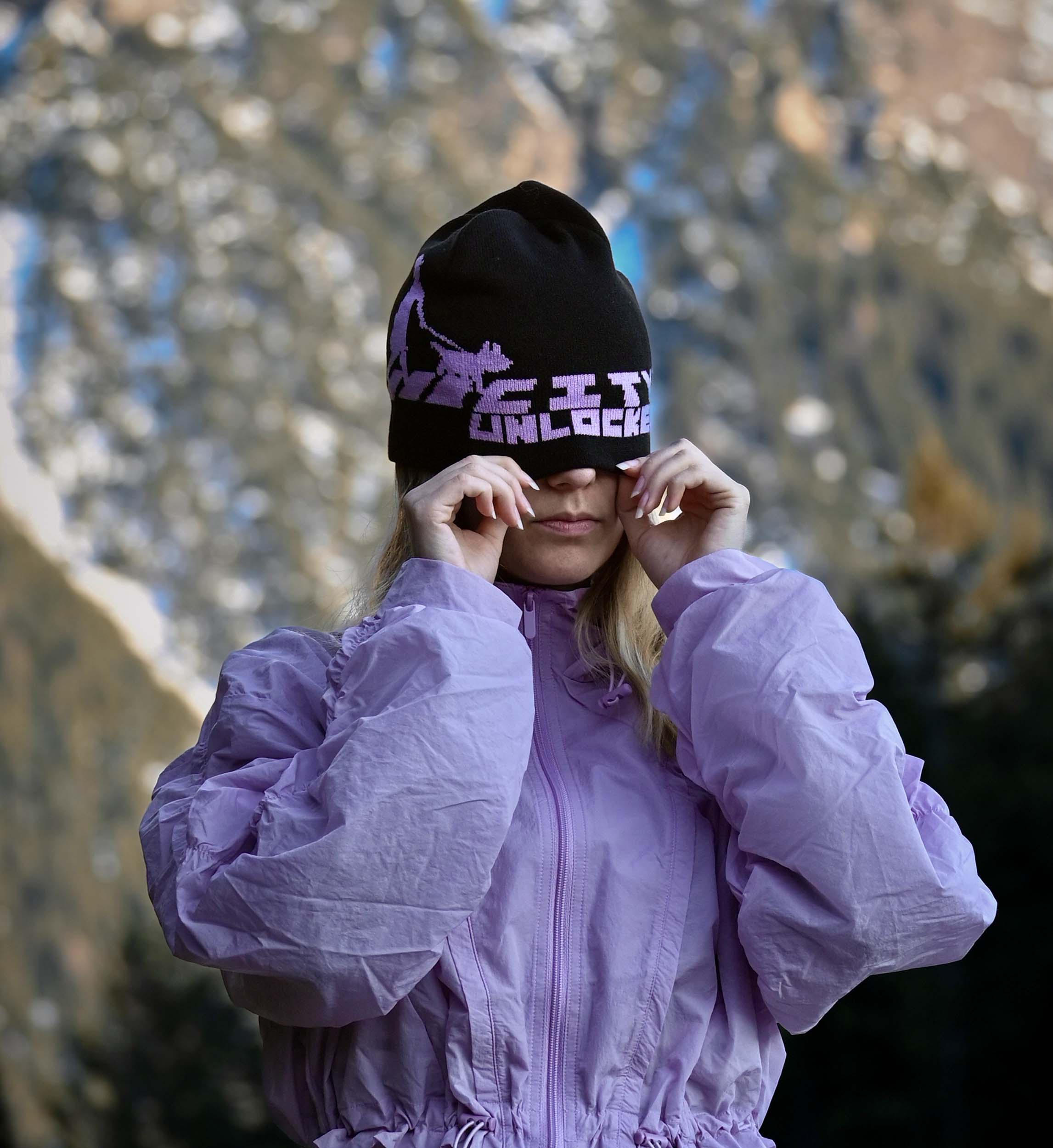 Zebra Crossing Beanie