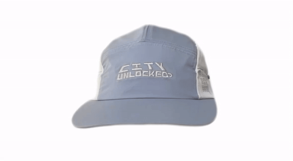 Wire Cap – Embroidered Pigeons on a Wire – City Unlocked