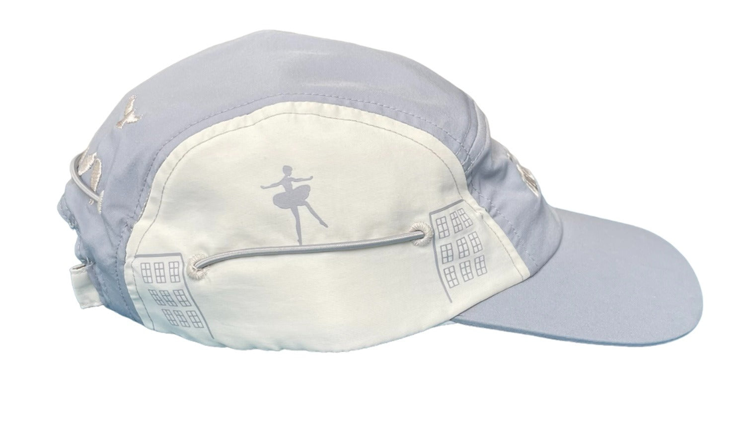 Wire Cap – Embroidered Pigeons on a Wire – City Unlocked